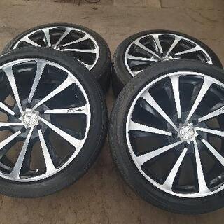 LaXaRly アルミホイール19x8J 4本セット