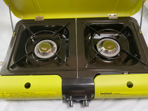 新品イワタニFLAT TWINSツーバーナーフラットツイン