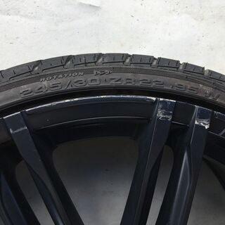 ホイールタイヤセット　245/30/ＺＲ22の画像