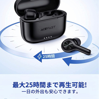 【新品未使用】ワイヤレスイヤホン ノイズキャンセリング ブルート...