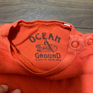 肩フリル90トップス【Ocean and Ground】の画像