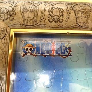 ONEPIECE ジグソーパズル ワンピースフレーム 300ピース 麦わらの一味 完成品 ジグソーパズル ワンピース☆ PayPay(ペイペイ)決済可能 ☆ 札幌市 豊平区 平岸の画像