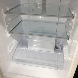 2019年製SHARP 2ドア冷蔵庫 ホワイト SJ-D14E-W SHARP 冷蔵庫 ホワイト SJ-D14E-W （2019年式・137L) SHARP 冷蔵庫