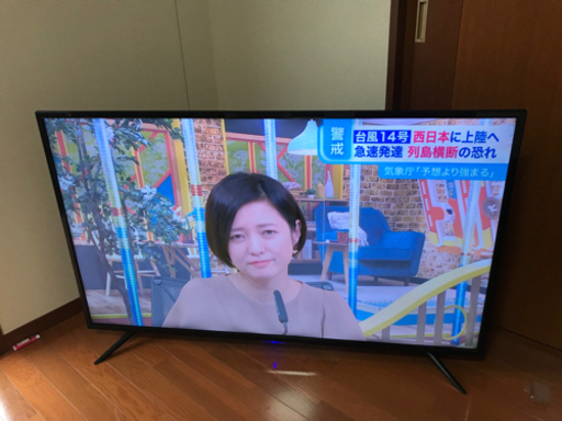 【直接引取送料無料】SHION 4K対応液晶テレビ55インチ　HLE-5501K  2021年製