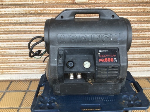 日立エアーコンプレッサー　エアーパンチPA600A  ハイスペックタイプ