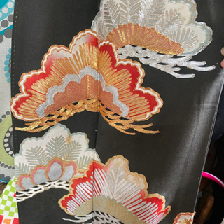 未使用■長期保管品■留袖■多少シミあり💦の画像