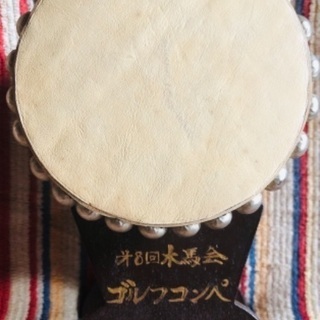 🪘太鼓　民芸品　革製品　レトロの画像