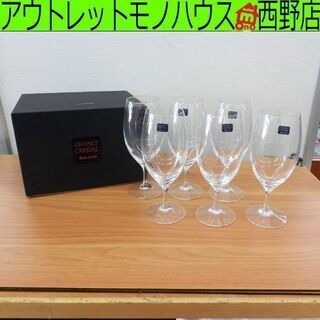 ワイングラス 6客入り イタリア製 未使用品 ダヴィンチクリスタ...