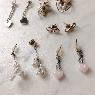 アクセサリー ネックレス ブレスレット ピアスの画像