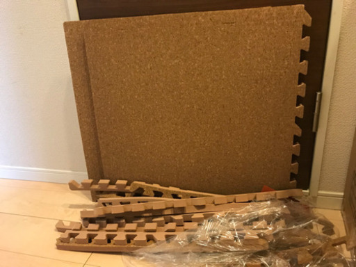 ※最終値下げ【新品】コルクマット 18枚　大判60×60×2