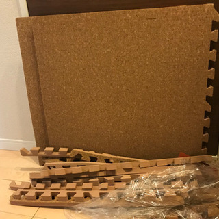 ※最終値下げ【新品】コルクマット 18枚　大判60×60×2の画像