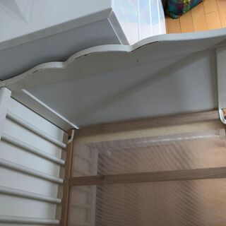 (譲り先が決まりました)[訳あり] IKEA HENSVIK ベビーベッドの画像