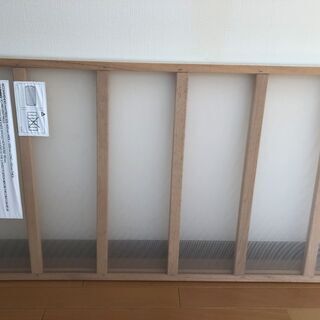 (譲り先が決まりました)[訳あり] IKEA HENSVIK ベビーベッドの画像