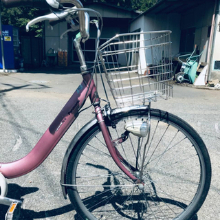 ④363番 電動自転車✨ Panasonic ビビ ENNX635M‼️