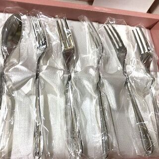 YUMI KATSURA  カトラリーセット スプーン 5本 フォーク 5本 全10点セット 桂由美 ☆ 札幌市 白石区 東札幌 アウトレットモノハウス白石店　の画像