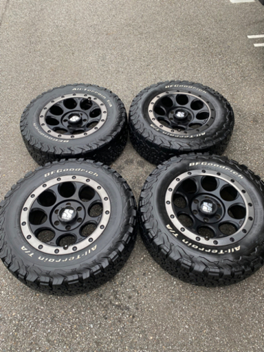 【最終値下げ】ランドクルーザー　プラド BFGoodrich タイヤ　エクストリームホイール