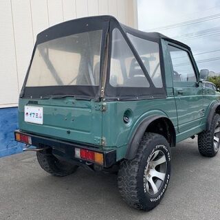 【コミコミ価格】希少!! 昭和62年式 スズキ ジムニー 幌 バン☆H-SJ30改 4WD 550cc☆４速マニュアル☆ウインチ付き☆抹消済み 現状渡し 中古 -6565の画像