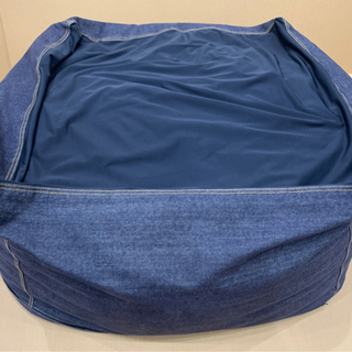 ★中古品　①無印良品　体にフィットするソファ ビーズクッション