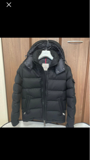 モンクレール モンジュネーブル黒 moncler国内正規極美品 サイズ0 ダウン ジャケット コート パーカー 定価22.5万円超