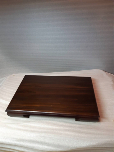 高級黒檀、和製アンティーク、花台、飾り台