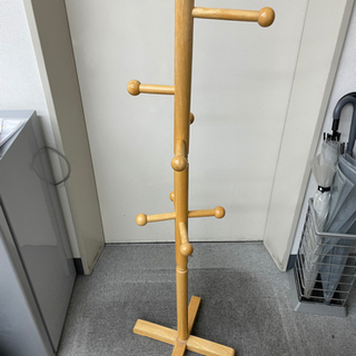 【無料】木製ハンガーラック