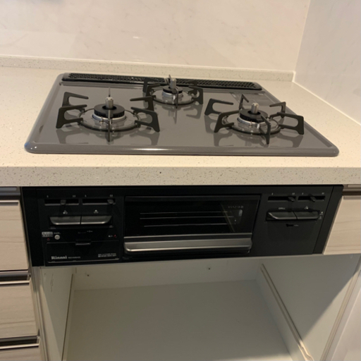 Rinnaiビルトインガスコンロ(新品未使用)