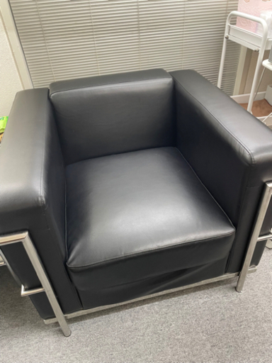 【最終値下】【引取限定】オフィスソファ3人掛＋1人掛×2 100000円→50000円