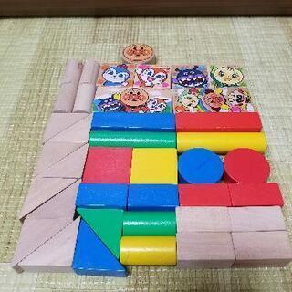 アンパンマン　筒入りつみ木の画像