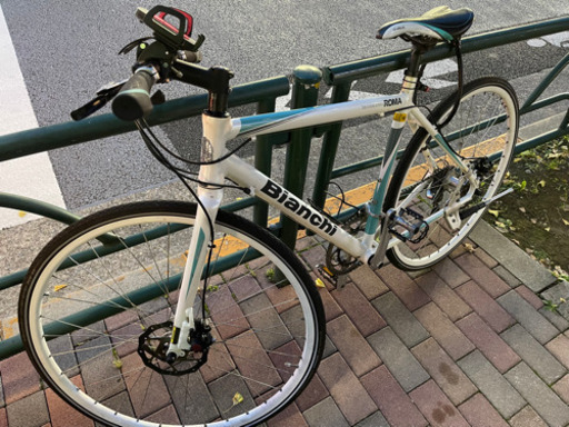 【今週即決は値下げ可】ビアンキ　Bianchi Roma 美品　クロスバイク　イタリア車