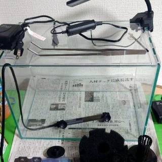 ガラス水槽セット