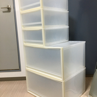 (終了しました)無印プラ収納ケースの画像