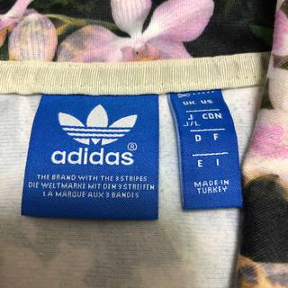 アディダス トレフォイル トラックジャケット レディース Lの画像