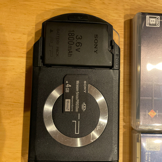 PSP1000本体、ソフトまとめ売りの画像