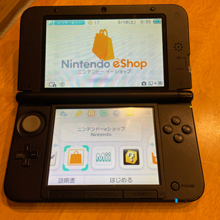 ニンテンドー3DSLL本体のみの画像