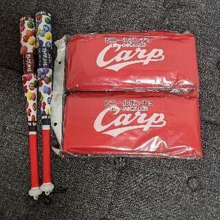 カープ　ビニールポンチョ✕２枚　カンフーバット