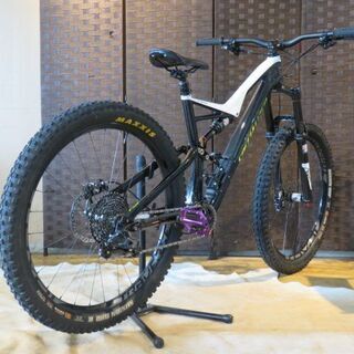 ■SPECIALIZED STUMPJUMPER FSR EXPART CARBON 6FATTIE 2017 スペシャライズド スタンプジャンパー L MTB マウンテンバイク 自転車 札幌発の画像