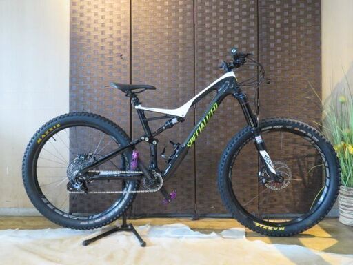 ■SPECIALIZED STUMPJUMPER FSR EXPART CARBON 6FATTIE 2017 スペシャライズド スタンプジャンパー L MTB マウンテンバイク 自転車 札幌発