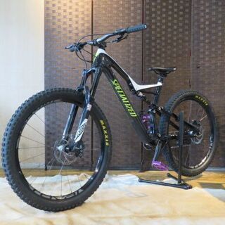 ■SPECIALIZED STUMPJUMPER FSR EXPART CARBON 6FATTIE 2017 スペシャライズド スタンプジャンパー L MTB マウンテンバイク 自転車 札幌発の画像