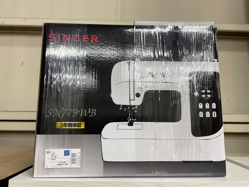 シンガー　電子ミシン　SN779WB 未使用品