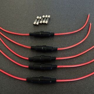 【 5個set 】20mmミゼットヒューズ&ヒューズホルダー・ヒ...
