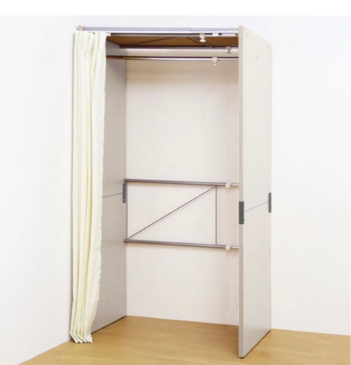 伸縮自在！クローゼット・ロッカー