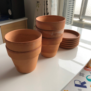 植木鉢（5号）5個セット　中古