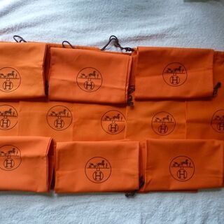 エルメス/ＨＥＲＭＥＳ 巾着袋 (40×22ｃｍ）の画像