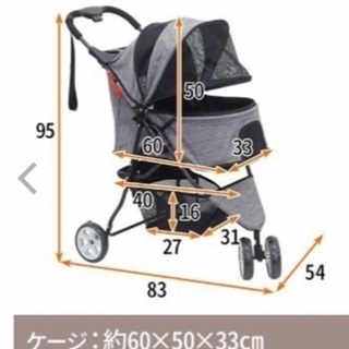 【受け渡し予定者決定】小型犬用バギー&ペットキャリーリュック