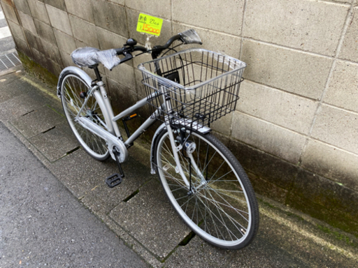 【新車自転車】27インチ変速なし　サイクルベースあさひ製　若林自転車　膳所店　SALE❗️