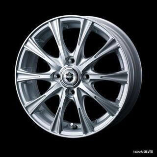 14インチ シルバー　 ホイール　JOKER　155/65R14　軽自動車　軽貨 14インチ シルバー ホイール JOKER 155/65R14 軽自動車 軽貨 - メルカリ