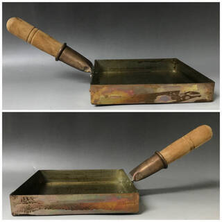 ⭕⭕⭕NY3/54 卵焼きフライパン/玉子焼きフライパン 関東型 卵焼 調理器具 18cm×18.5cm⭕⭕⭕の画像