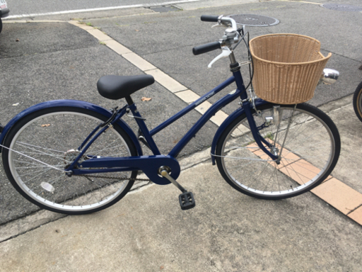 整備済　子ども車　２4インチ ブルー