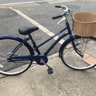 整備済 子ども車 24インチ ブルー