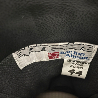 美品　バイク用ブーツ　alpainestars の画像